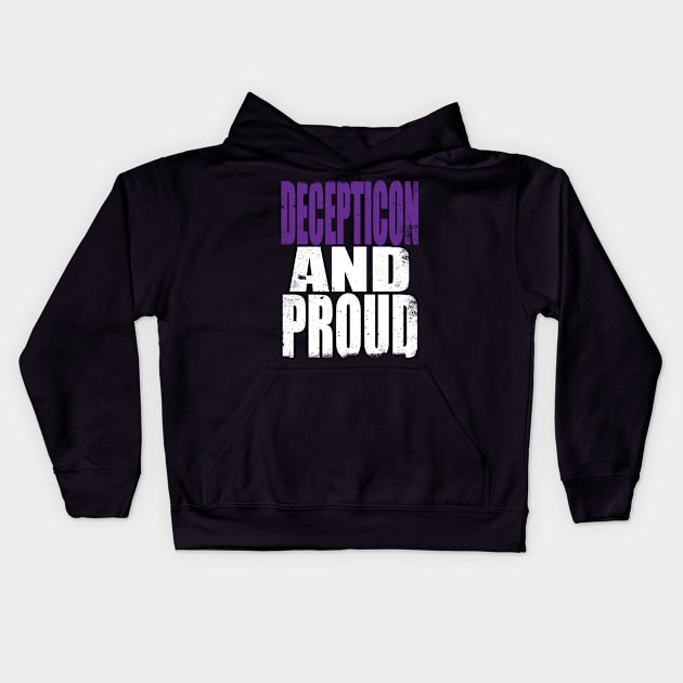 Decepticon and Proud Kids Hoodie by stateements